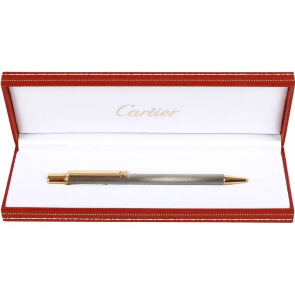 Authentic Cartier Stylo Bille Must II Ballpoint Pen - Picture 1 of 10